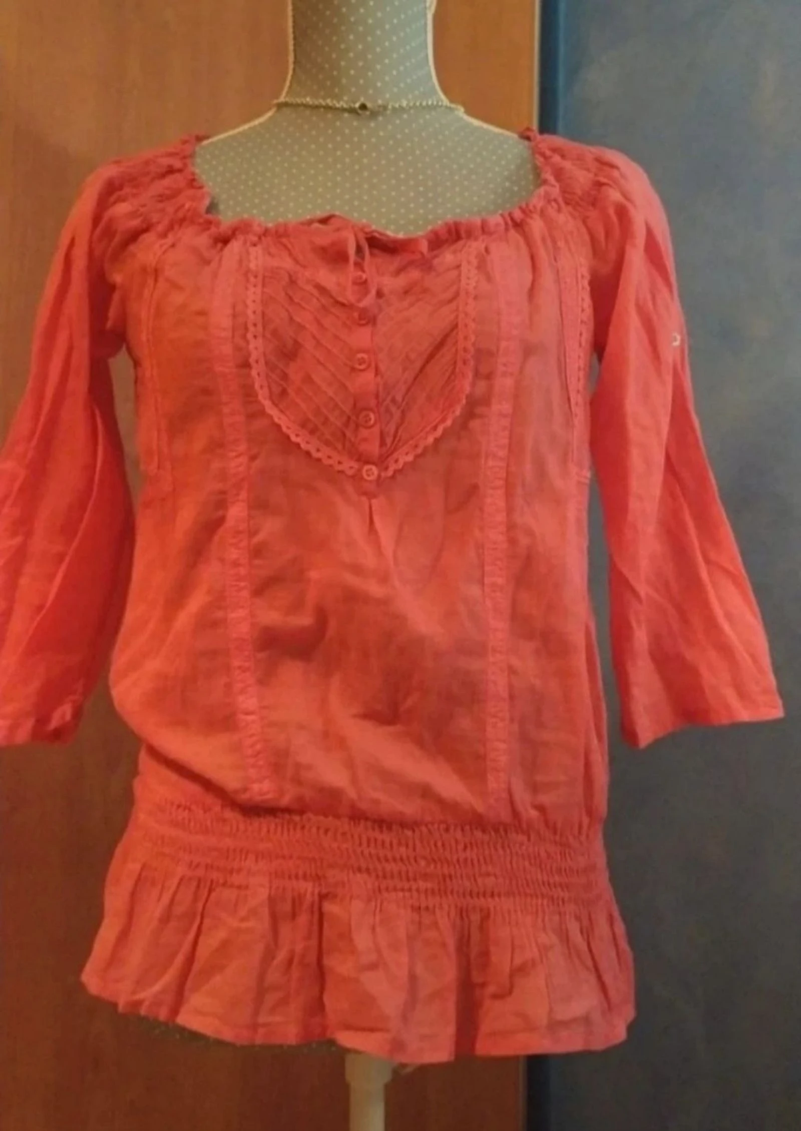 Blusa coral 